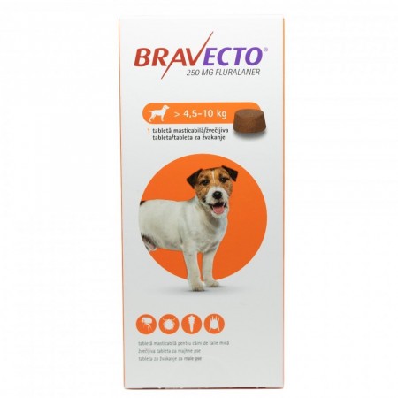 Bravecto Chien 5-10kg 1 comprime