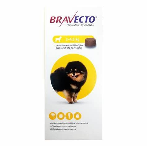 Bravecto chien 2-4,5kg 1comprime